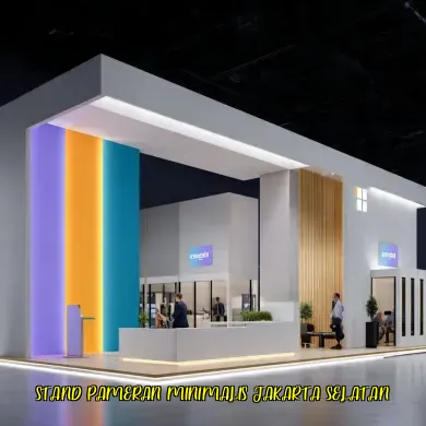 Stand Pameran Minimalis Jakarta Selatan
